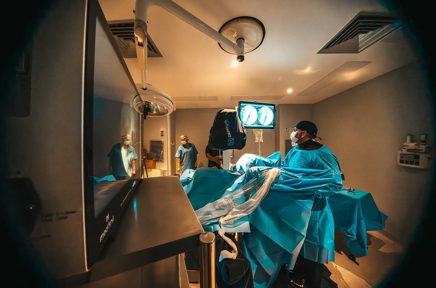 O centro cirúrgico onde as cirurgias são realizadas — Dr. Jorge Barros, urologista em Manaus